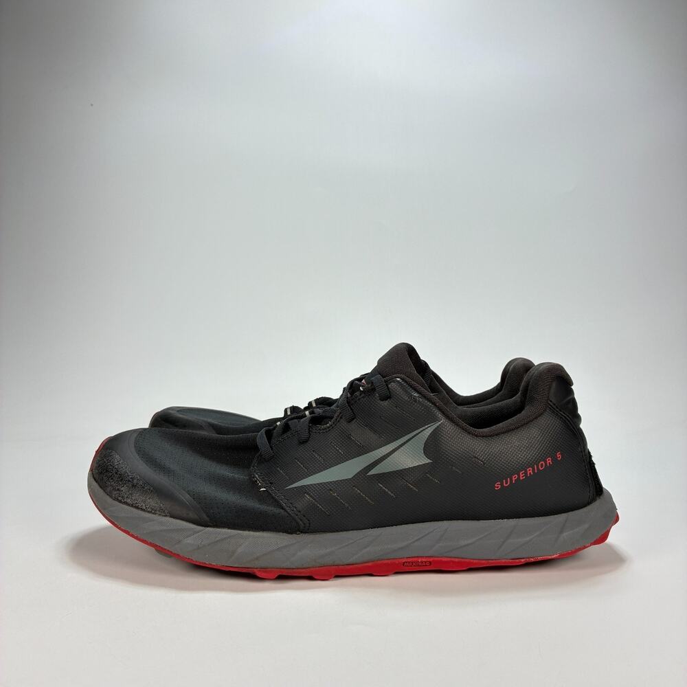 Altra Superior 5 Black Red Outdoor Trail Running Shoes AL0A546Z061 Men's Size 13 - Picture 4 of 11
